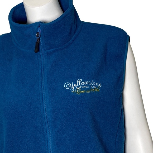 Yellowstone National Park Fleece Vest Womens Size XL - Picture 4 of 8